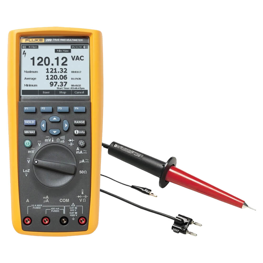 Комплект - мультиметр Fluke 289 с высоковольтным пробником Fluke 80K-6
