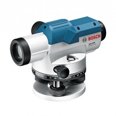 Оптический нивелир Bosch GOL 26 D + штатив BT 160 и рейка GR 500
