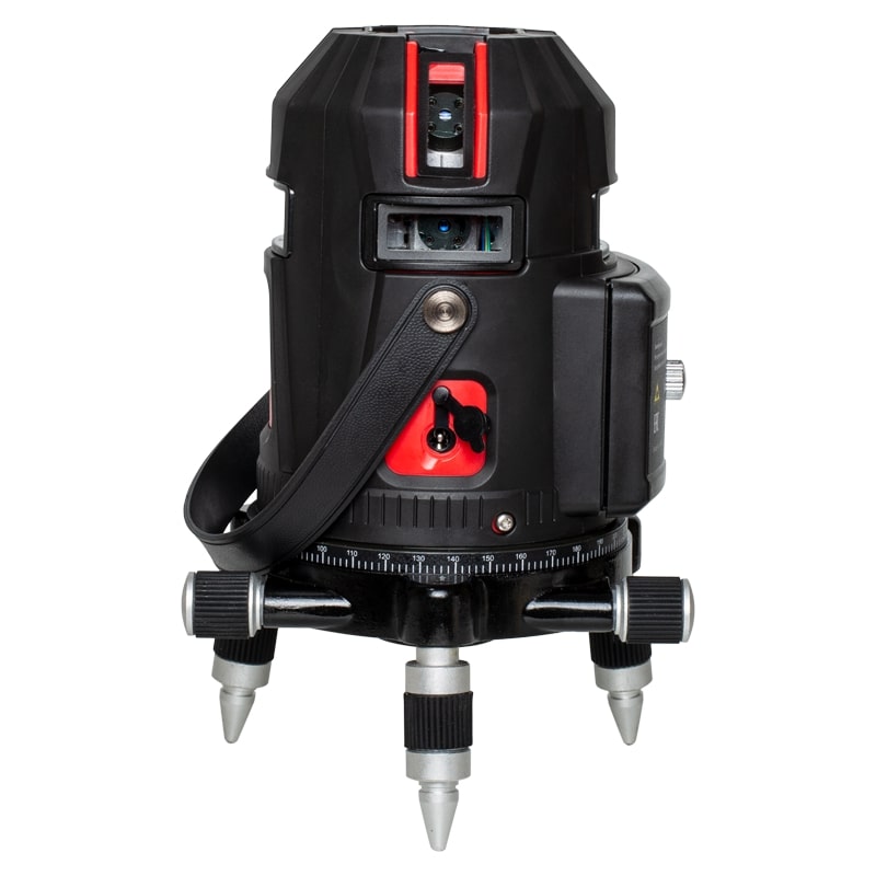 Комплект: лазерный уровень RGK UL-44W Black + штанга-упор
